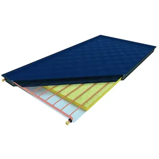 Citrin Solar Flachkollektor CS 350, 80x1153x2183mm, Format 2,5m2 hochkant, Anthrazit eloxiert 180351