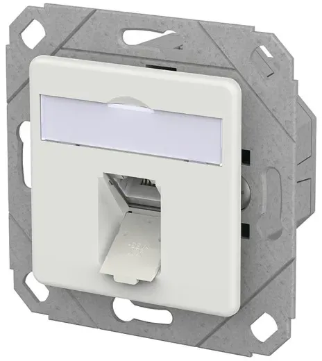 Metz Connect RJ45 Anschlussdose LSA++ 130E371127-I