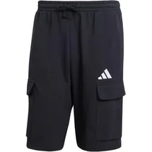 adidas Essentials Feelcozy French Terry, Cargoshorts Herren JE6291 - black/white