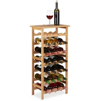 Relaxdays Weinregal 28 Flaschen 94 x 47 x 29