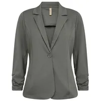 Soyaconcept Blazer mit Raffungen Modell 'Siham', Khaki, L