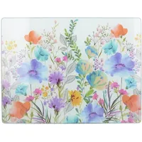 Creative Tops - Glasarbeitsplattenschutz De, 40 X 30 Cm, Design De Blumen