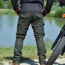 Trilobite Acid Scrambler Doublelayer CE AAA Herren khaki - Dunkelgrün - W32/L32