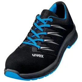 Uvex Halbschuh schwarz/blau uvex 2 trend, S1, 45