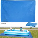 Speeron Poolunterlage blau 275 x 185 cm