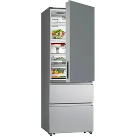 Hisense RT641N4AIE Side-by-Side (494 l, 2000 mm hoch, Silber)