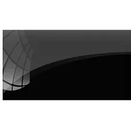 ALLboards Glas Magnettafel 80 x 60 cm Schwarz
