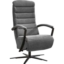 die planbar Relaxsessel DIE PLANBAR Polyester 66 x 110 x 83 cm Grau mit Relaxfunktion