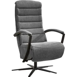 die planbar Relaxsessel DIE PLANBAR Polyester 66 x 110 x 83 cm Grau mit Relaxfunktion