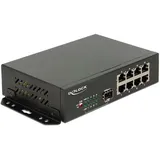 DeLock - Switch - 8 x 10/100/1000 + 1 x SFP - Desktop