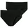 SCHIESSER Slip unifarben schwarz M 2er Pack