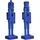 Beliani Nussknacker 40 cm Blau