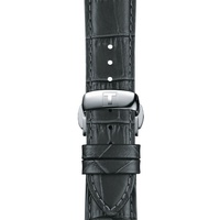 Tissot T852.045.750 Uhrenarmband 21 mm Leder Grau