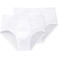 SCHIESSER Sportslip white M 2er Pack