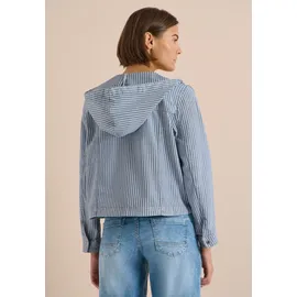 Cecil CECIL, Damen, Overshirt mit Kapuze und Streifen - XXL
