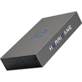 Hurricane 3518C3 2TB Aluminium Externe Festplatte, 3.5 Zoll, USB C HDD extern Backup Desktop Speicher mit Netzteil für PC, smart TV, Ps4, Xbox Lap...