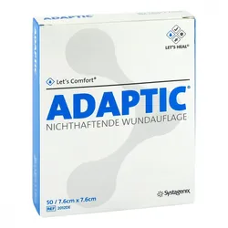 Adaptic 7,6x7,6cm feuchte Wundauflage