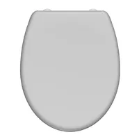 Schütte WC-Sitz Grey Duroplast mit Absenkautomatik & Schnellverschluss