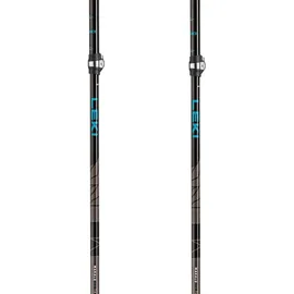 Leki Makalu FX TA 110-130 cm petrol-black-silvergray