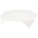 Duni Dunisilk Mitteldeck Linnea weiß 84 x 84 cm 20 Stück