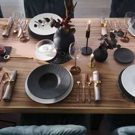 Villeroy & Boch Teller-Set 6 Tlg. Schwarz