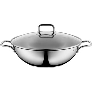 WMF Wok Party 28 cm, Gusseisen, schwarz