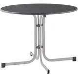Sieger Klapptisch Ø 100 x 72 cm Anthrazit/Graphit