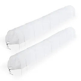 Relaxdays Pflanztunnel 5 m 2er Set