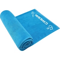 Cressi Cotton Frame Beach Towel - Erwachsene Strandtuch/Hochwertiges Sporthandtuch 90x180cm, aquamarin