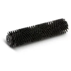 Walzenbürste, sehr hart, schwarz, L 350mm - schwarz