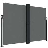 vidaXL Seitenmarkise Ausziehbar Anthrazit 180x600 cm