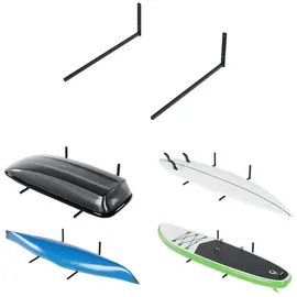 QLS Dachbox Box Wandhalterung Halterung Dachkoffer Skibox Surfbrett Halter 80 cm