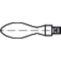 Industrial Quality Supplies DIN 98 Ballengriff Stahl E 20