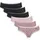 SLOGGI GO Crush Hipster 6 St. Schwarz/Rosa XL