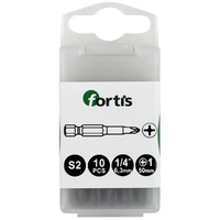 FP Bit 1/4" DIN3126 E6,3 PH 2x50mm a10Stk.FORTIS
