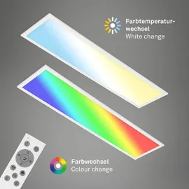 Briloner LED Panel 1 24W rechteckig weiß