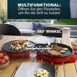 Princess Pizza-Maker Ø 32 cm rot