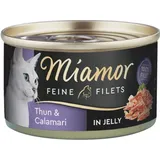 Miamor Feine Filets Dose Thunfisch & Calamari 24 x 100 g