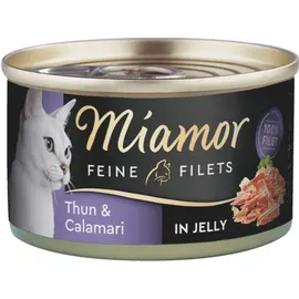 Miamor Feine Filets Dose Thunfisch & Calamari 24 x 100 g