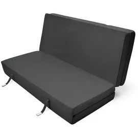 Beautissu Klappmatratze anthrazit,