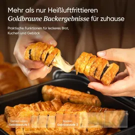 COSORI Turboblaze Heißluftfritteuse Airfryer XXL 6L weiß