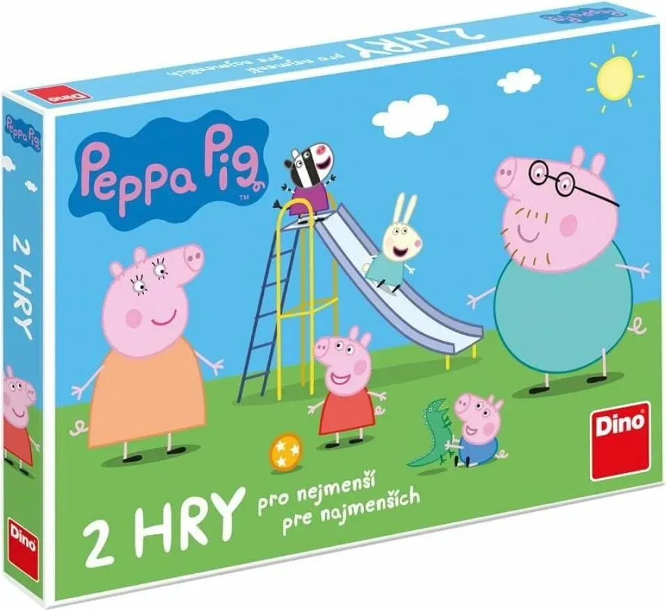 Dino Kinderspiele Peppa Pig: Komm spielen und rutschen