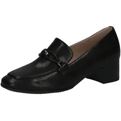 Pumps CAPRICE "Caprice Pumps Nappaleder", Damen, Gr. 37, schwarz, Nappaleder, casual, Schuhe
