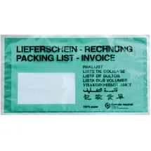 SOENNECKEN Warenbegleitpapiertasche DL Papier d.grün 1.000 Stück