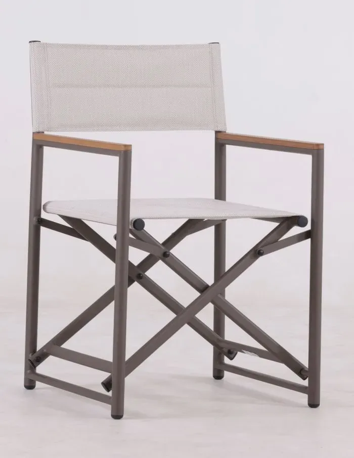 Segarda Klappstuhl Riverside Aluminium Braun / Beige