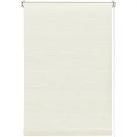 GARDINIA EASYFIX Rollo Dekor Streifen weiß/beige 120 x 150 cm 33168