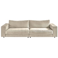 Candy 3C Candy Big-Sofa »Enisa, legere Polsterung B/T/H: 290/127/85 cm«, Zeitloses und stylisches Loungemöbel, in Fein- und Breitcord beige