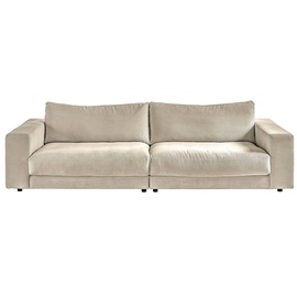 Candy 3C Candy Big-Sofa »Enisa, legere Polsterung B/T/H: 290/127/85 cm«, Zeitloses und stylisches Loungemöbel, in Fein- und Breitcord beige
