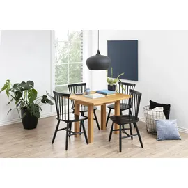 Actona Riano Esszimmerstuhl Schwarz.