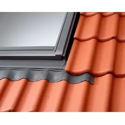 VELUX Eindeckrahmen grau, geeignet für alle VELUX-Fenster der passenden Fenstergröße